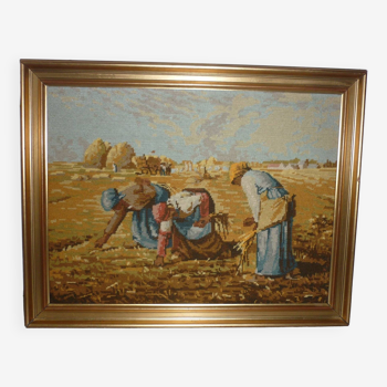 Framed canvas “Gleaners”