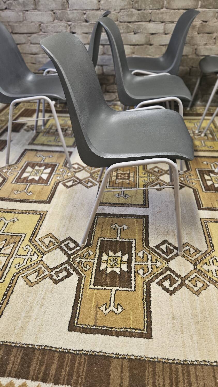 Lot of 10 Helmut Starke chairs from the 1970s