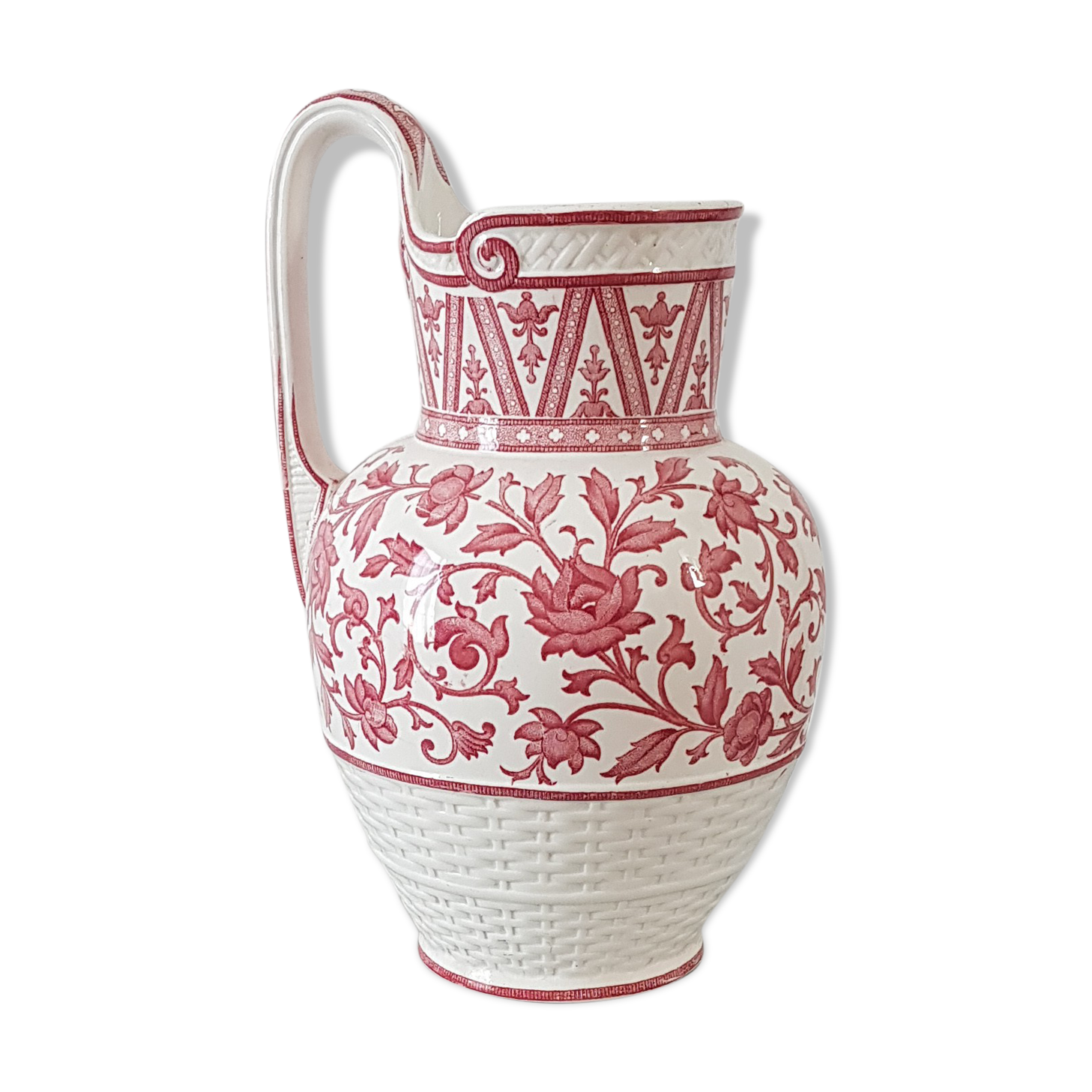 Pitcher oriental Digoin Sarreguemines U-C