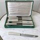 set of 12 bakelite knives from the 60s