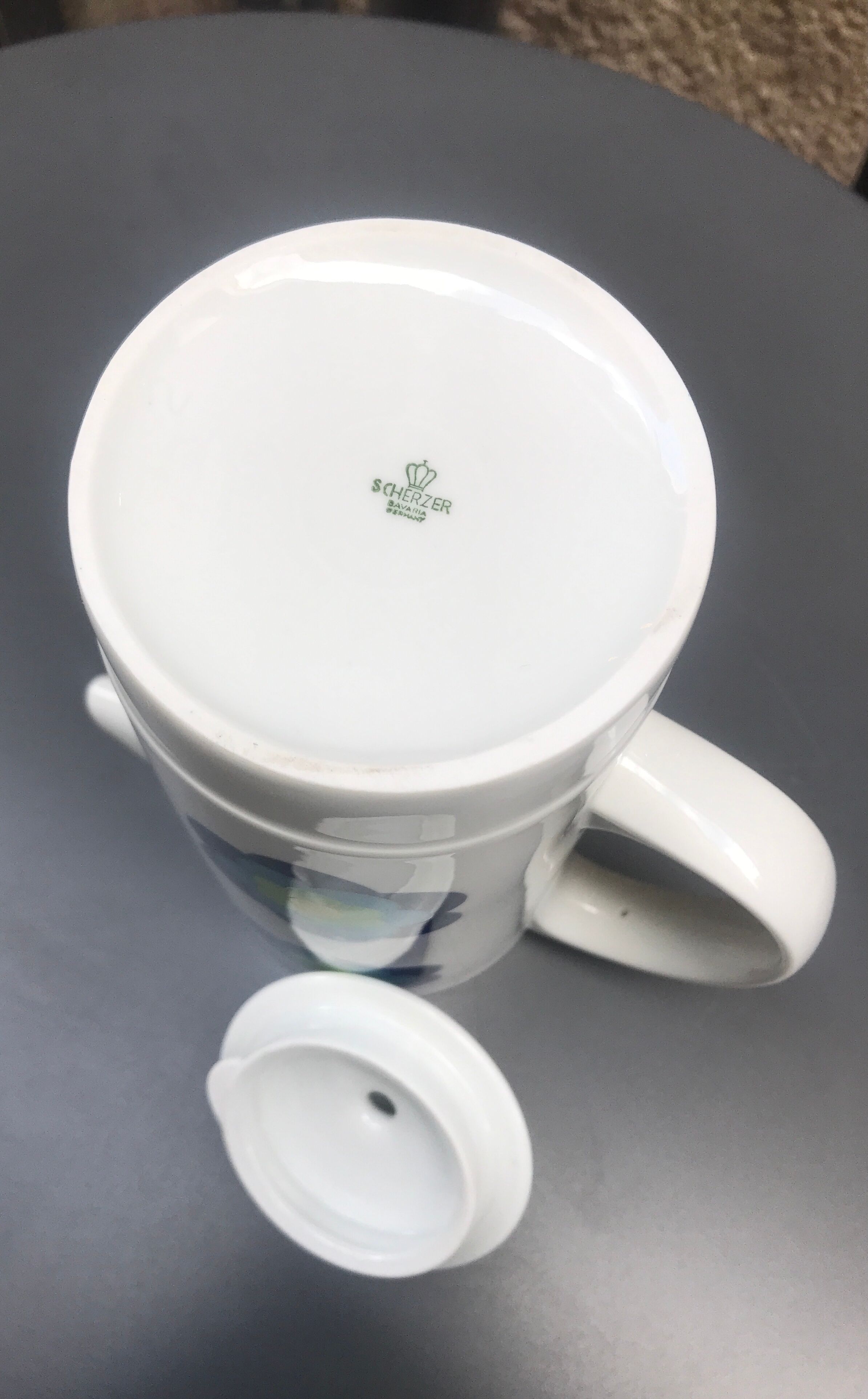 German porcelain coffee maker 70s