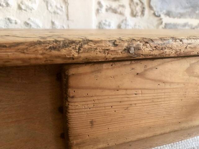 Antique farmhouse coffee table