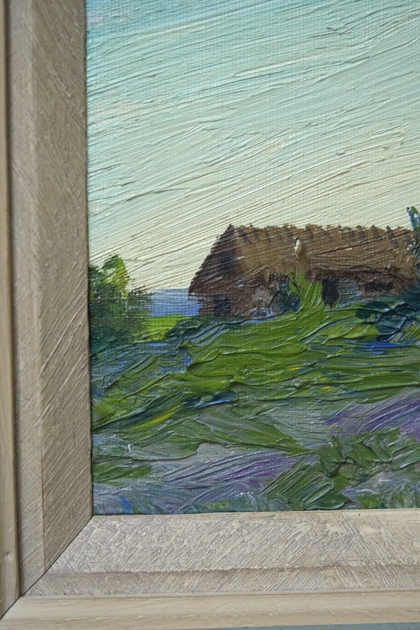 Johan Hilding Hägleby (1900-1981), Swedish Modern Painting, 1950, Oil on Canvas, Framed