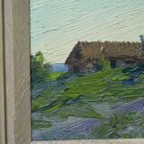 Johan Hilding Hägleby (1900-1981), Swedish Modern Painting, 1950, Oil on Canvas, Framed