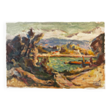 Breton Landscape, Robert Fleurent, 1945