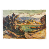 Paysage breton, Robert Fleurent, 1945