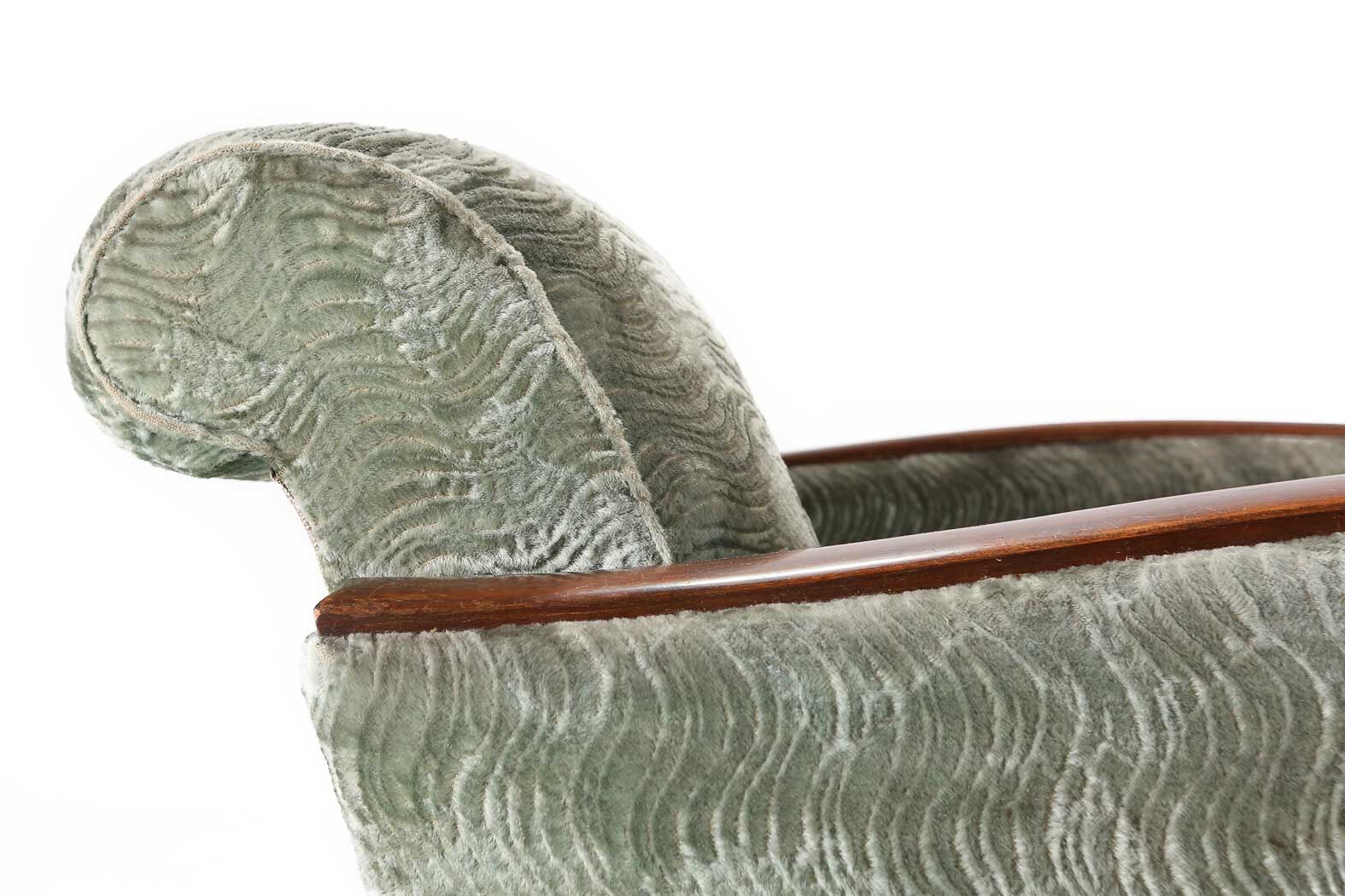 Fauteuil club Art déco vers 1930
