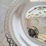 Butter dish style Coquillor, in silver