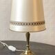 Vintage brass table lamp – 1950s