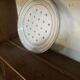 Hanging shelf for dishes