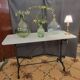 Marble bistro table