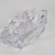 Vintage Brutalist Ice Glass Ashtray from Val Saint Lambert, 1960s