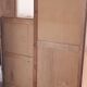 Asymmetrical wardrobe-chest of drawers