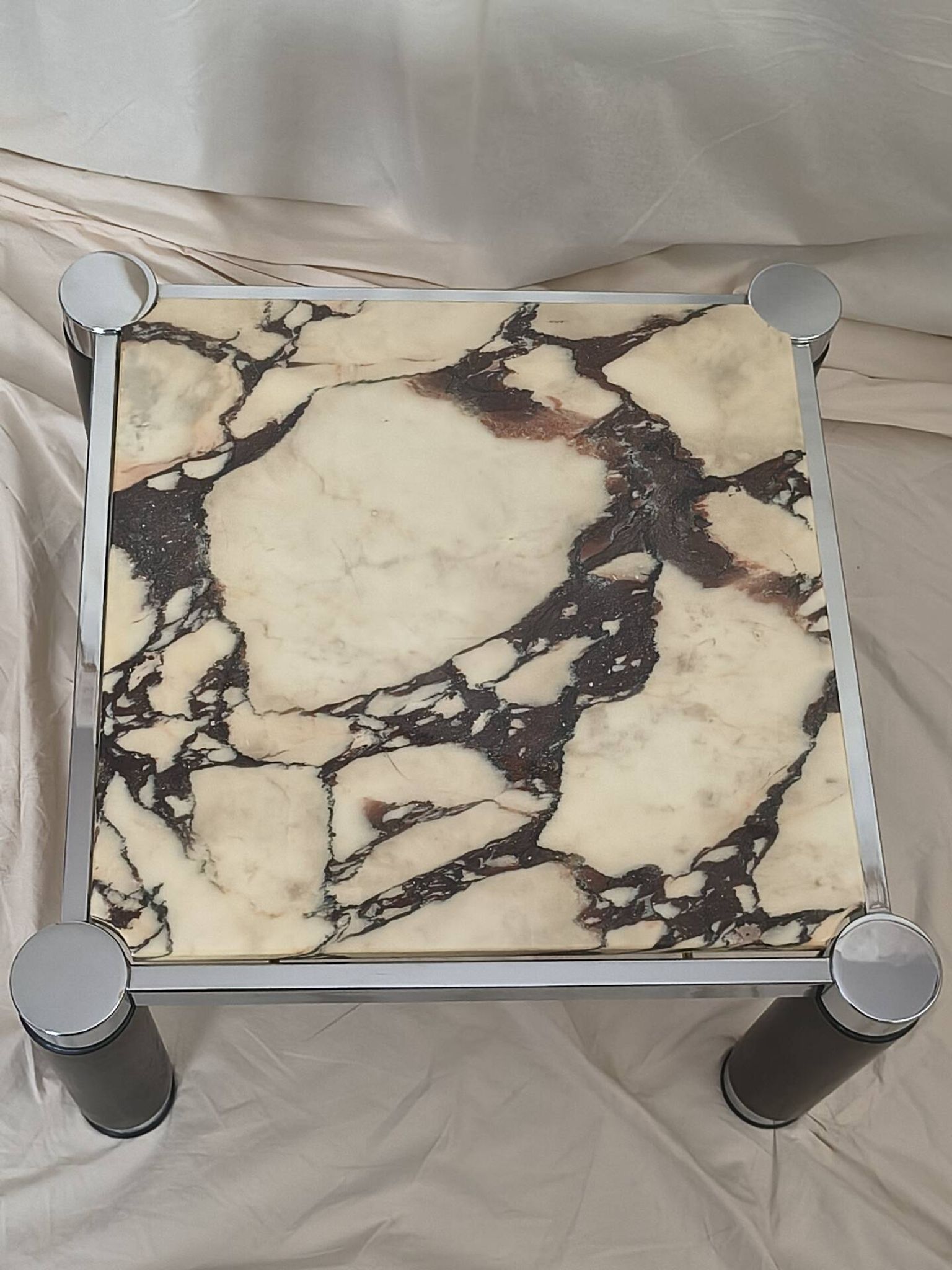Calacatta marble coffee table from the early 1980s.