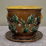 Cache pot en barbotine