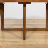 Round mid-century teak coffee table from Remploy, United Kingdom, 1970s