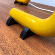Lampes de table modèle C 452 de l'ère spatiale postmoderne italienne du milieu du siècle, 1960, lot de 2