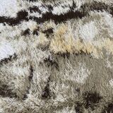 Nice big Scandinavian vintage carpet abstract designs 200x300 cm