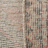3x13 Pale Red Turkish Vintage Runner Rug, 87x400Cm SK 20299
