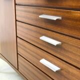 Enfilade en teck vintage de Blanc et Newto