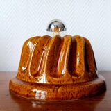 Ceramic cake mold table lamp