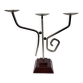 Chandelier Garance Vallée X Monoprix, 3 bras en métal et bois France