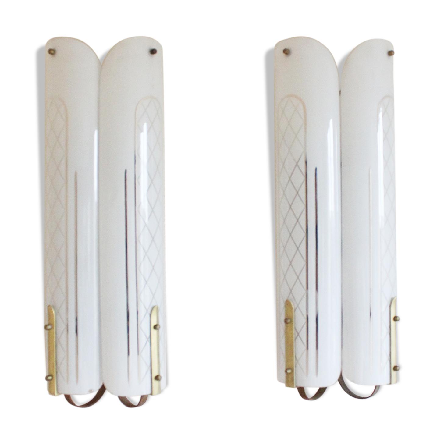 Art Deco wall lamps from cinema, vintage