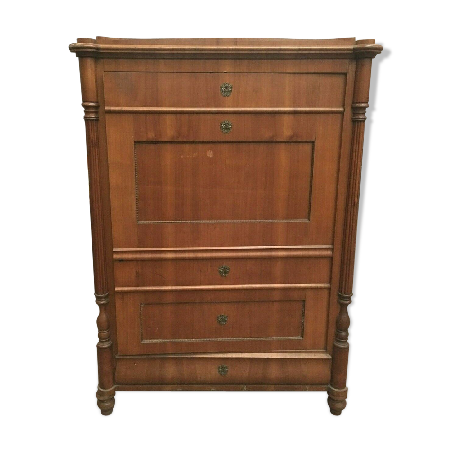 Secretary in wrong eye wardrobe cherrywood sideboard in Empire style