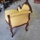 LOUIS XV CAUSEUSE 1 PLACE IN WALNUT ROCOCO