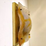 Grande applique en verre de Murano de Mazzega, années 1970