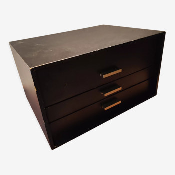 Storage box cabinet 3 drawers