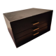 Storage box cabinet 3 drawers