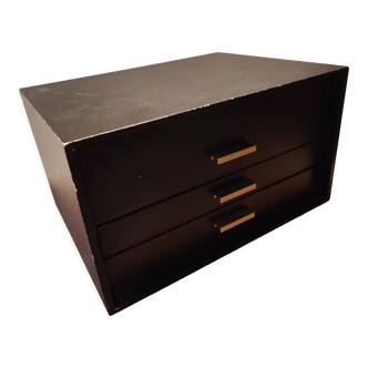 Storage box cabinet 3 drawers
