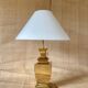 Regina lamp from the 80s, 2 m fabric cable, lampshade.