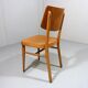 Set of 8 wooden dining chairs 1950’s