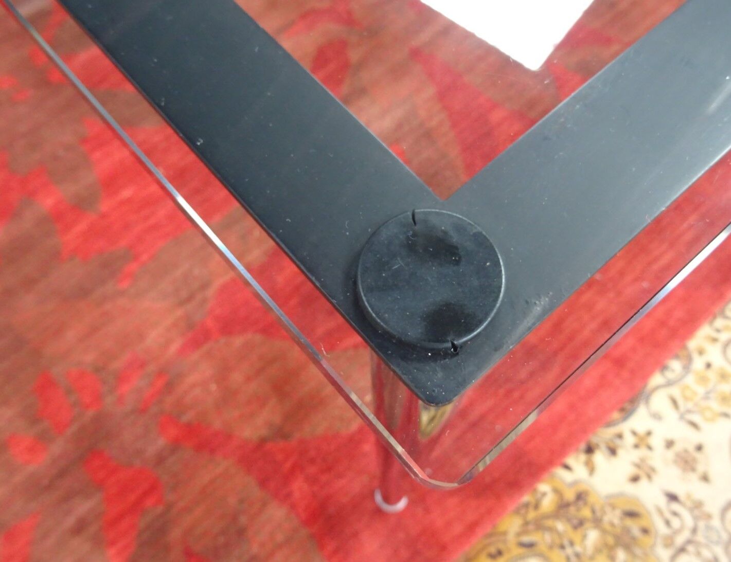 Table haute LC10 Le Corbusier édition Cassina