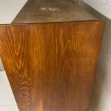 Vintage wardrobe with compass feet