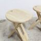 Pair of folding stools designed by Adrian Reed made in the years