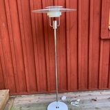 Scandinavian metal floor lamp from the 70s/80s