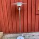 Scandinavian metal floor lamp from the 70s/80s