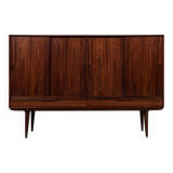 Midcentury Danish highboard Model 13 in rosewood by Omann Jun 1960s