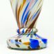 Art Deco vase, spatterglass, Bohemia, Czechoslovakia, 1950s
