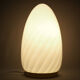 Italian art glass egg table lamp by Vetri Murano, 1970
