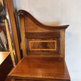 Edwardian Vintage Inlaid Console Hall Table / Dressing Table – 1900–1910