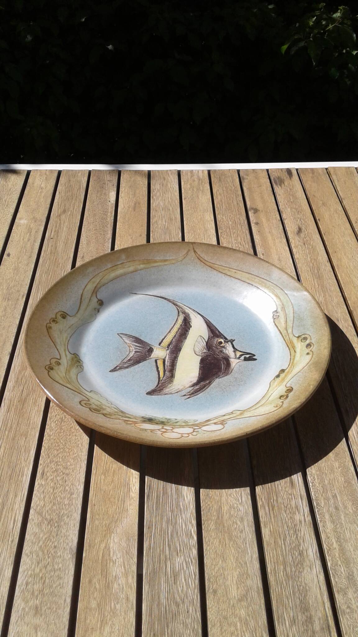 Ceramic plate