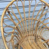 Peacock rattan chair