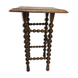 vintage Moroccan harness table