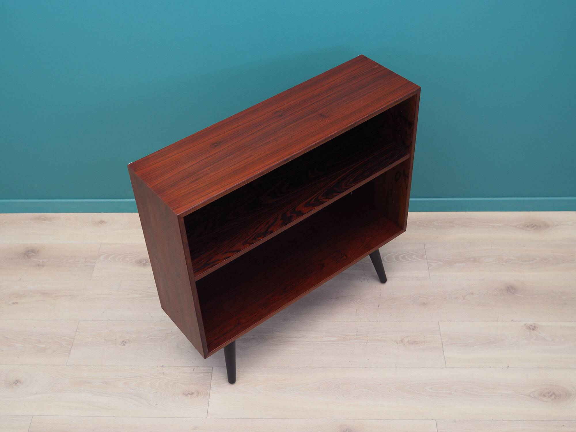 Rosewood bookcase, Danish design, 1970s, manufactured by Hjørnebo