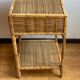 Meuble rotin vintage