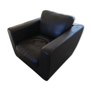 fauteuil club en cuir, marque burov